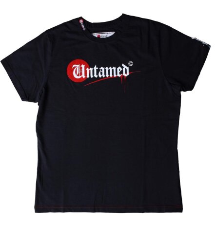 UNTAMED Signature T-Shirt schwarz