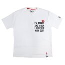 "IM WITH GOD" T-Shirt weiss!