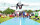 AirTrack Matte P3 Profi Turnerbahn luftgefüllter Bodenläufer 30cm hoch 2m breit