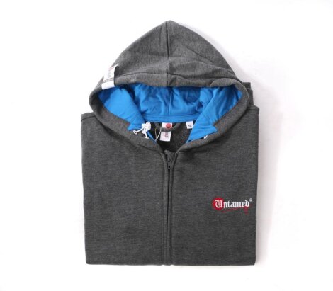 UG FLOW Jacket hooded Parkour sweatshirt zipper jacket charcoal small