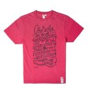 UG FREERUN T-Shirt S OBSTACLES cranberry