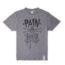 La Vie de Parkour T-Shirts "PAIN IS NOT IMPORTANT"! bleu de Chine M