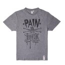 UG PARKOUR T-Shirt M PAIN IS NOT IMPORTANT grey