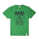 La Vie de Parkour T-Shirts "PAIN IS NOT IMPORTANT"! vert XL