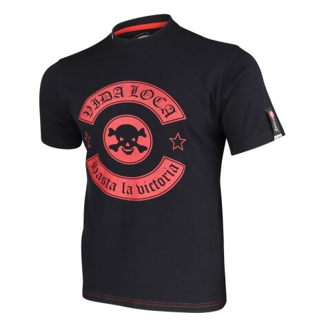 "VIDA LOCA" T-Shirt schwarz  large