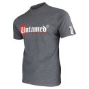 UNTAMED Logo T-Shirt gray melange  small